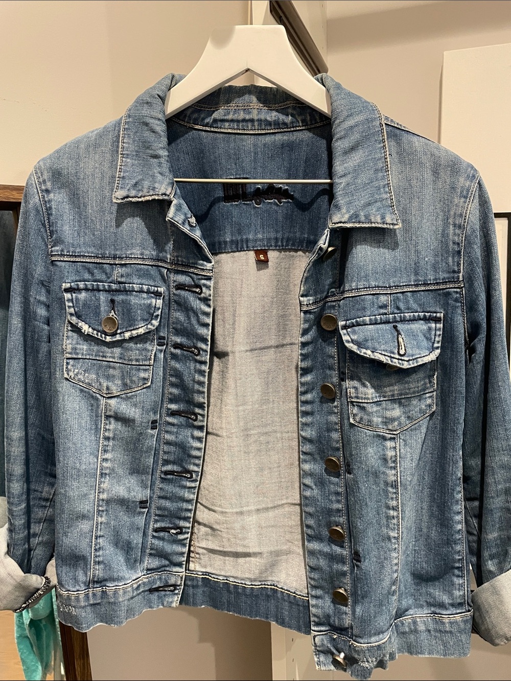 Kut from the kloth denim jacket